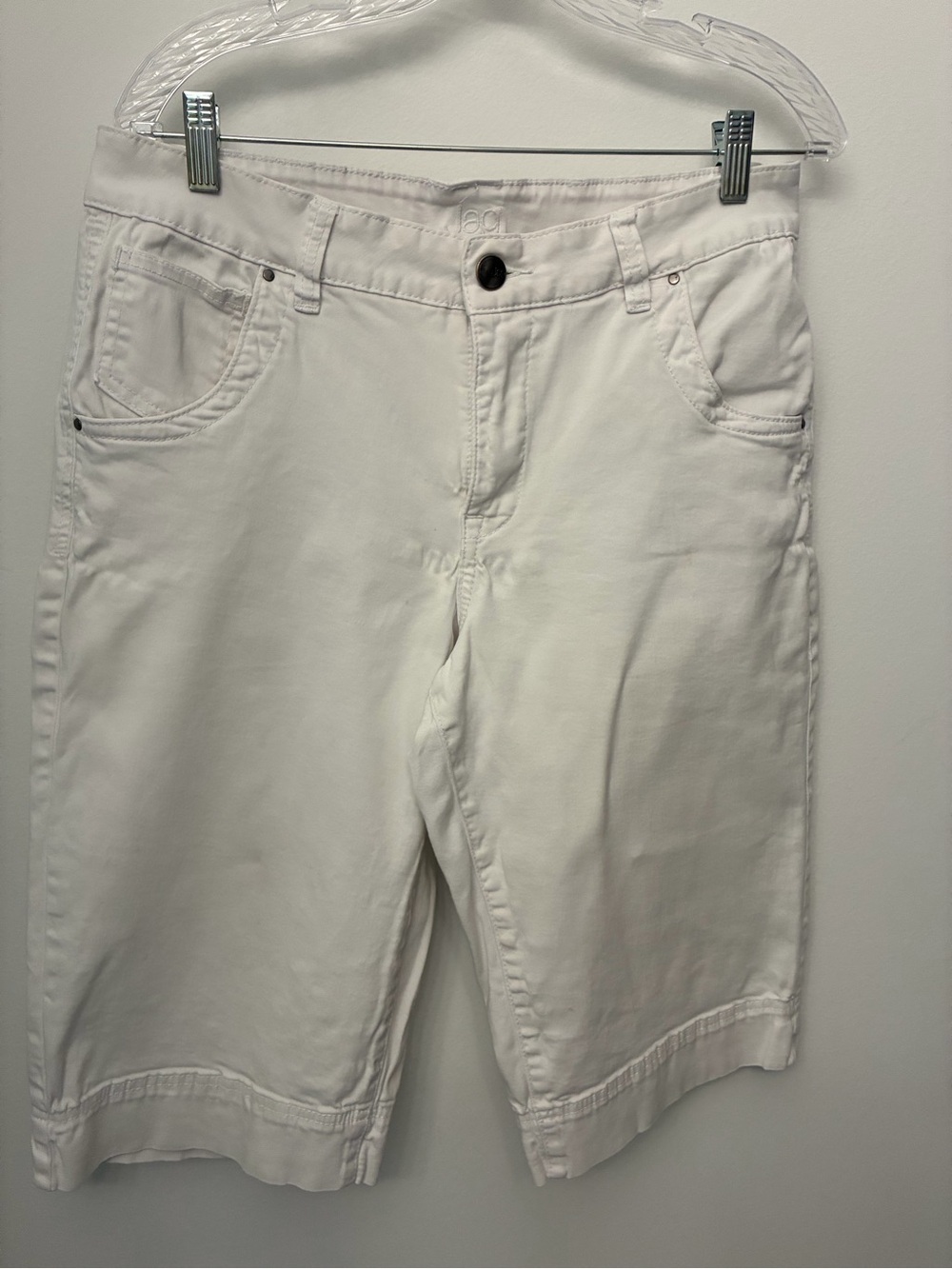 Women’s JAG  White Classic Cotton Shorts